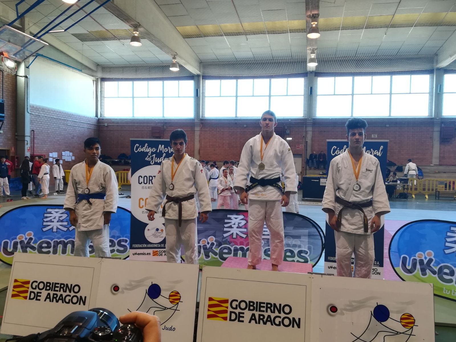 9 medallas para los navarros en la Copa Aragón Infantil y Cadete. Zaragoza 25 y 26 de noviembre.